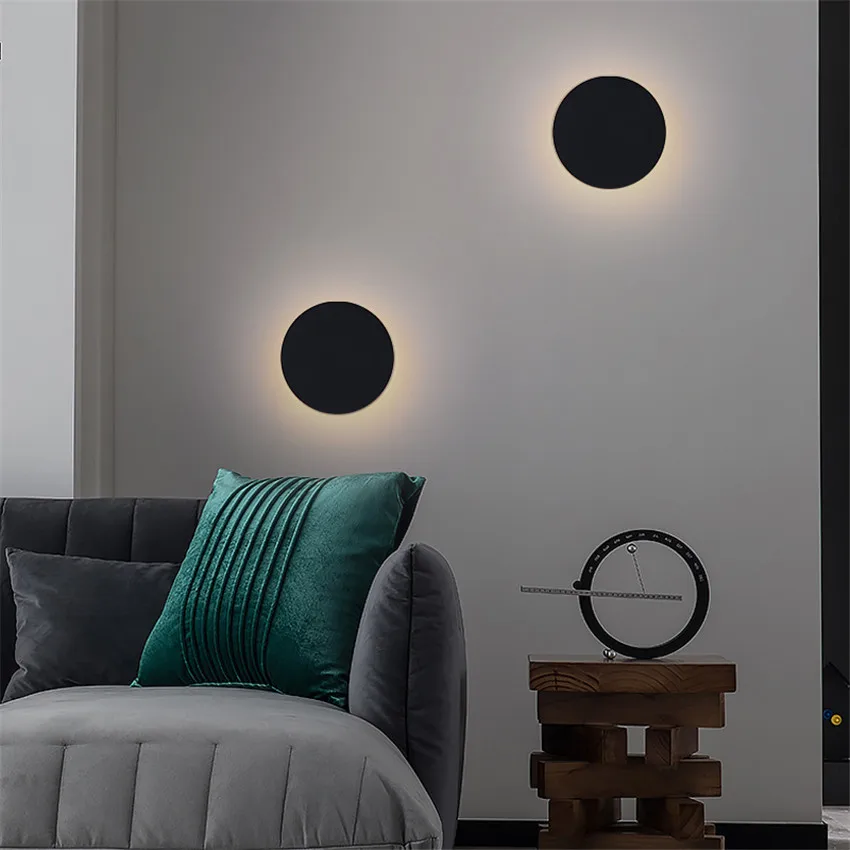 Творческий Eclipse Настенные светильники Современные Спальня прикроватные бра
