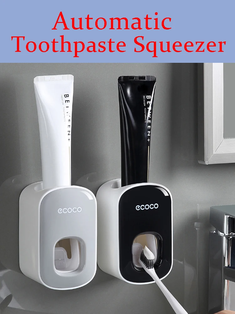 Настенный дозатор зубной пасты бытовой Водонепроницаемый настенный