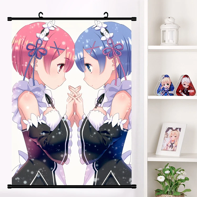 Аниме Re: zero kara hajimeru isekai seikatsu Beatrice Emilia настенный плакат коллекция домашнего декора