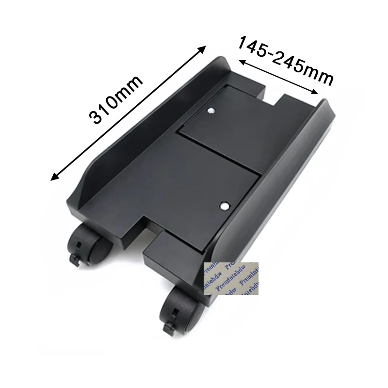 Пластиковая вращающаяся подставка для ЦП стойка хранения с тормозным колесиком