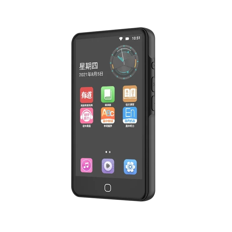 Новейший RUIZU H5 Android WiFi MP4 плеер Bluetooth5.0 полный сенсорный экран 4 5 дюймов 16 Гб