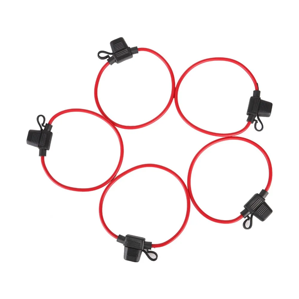 5 шт. 12 В 20A автомобильный мини лопастной держатель предохранителя