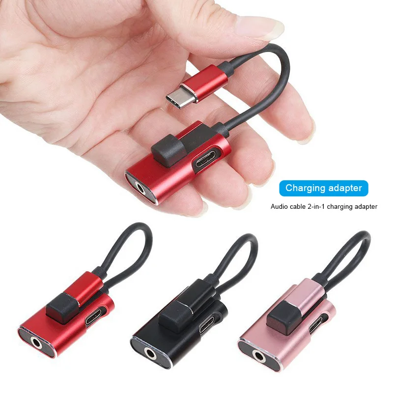 Usb type C до 3 5 мм аудио адаптер для наушников конвертер OD889|Переходники и адаптеры| |