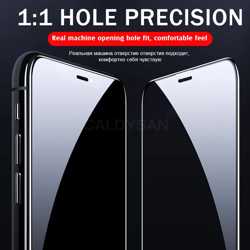100D изогнутое закаленное стекло полное покрытие для IPhone 11 Pro Max XR XS X защитная пленка для экрана для IPhone 8 7 6 Plus защитное стекло