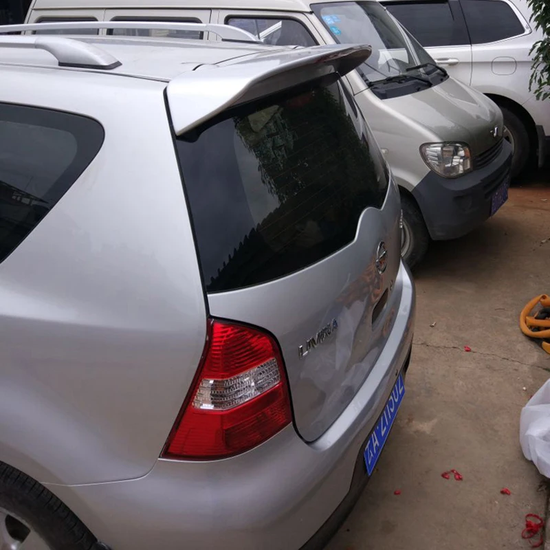 

Спойлер для Nissan Livina, высококачественный спойлер из АБС-материала для заднего крыла автомобиля, спойлер для заднего крыла Nissan Livina 2006-2012