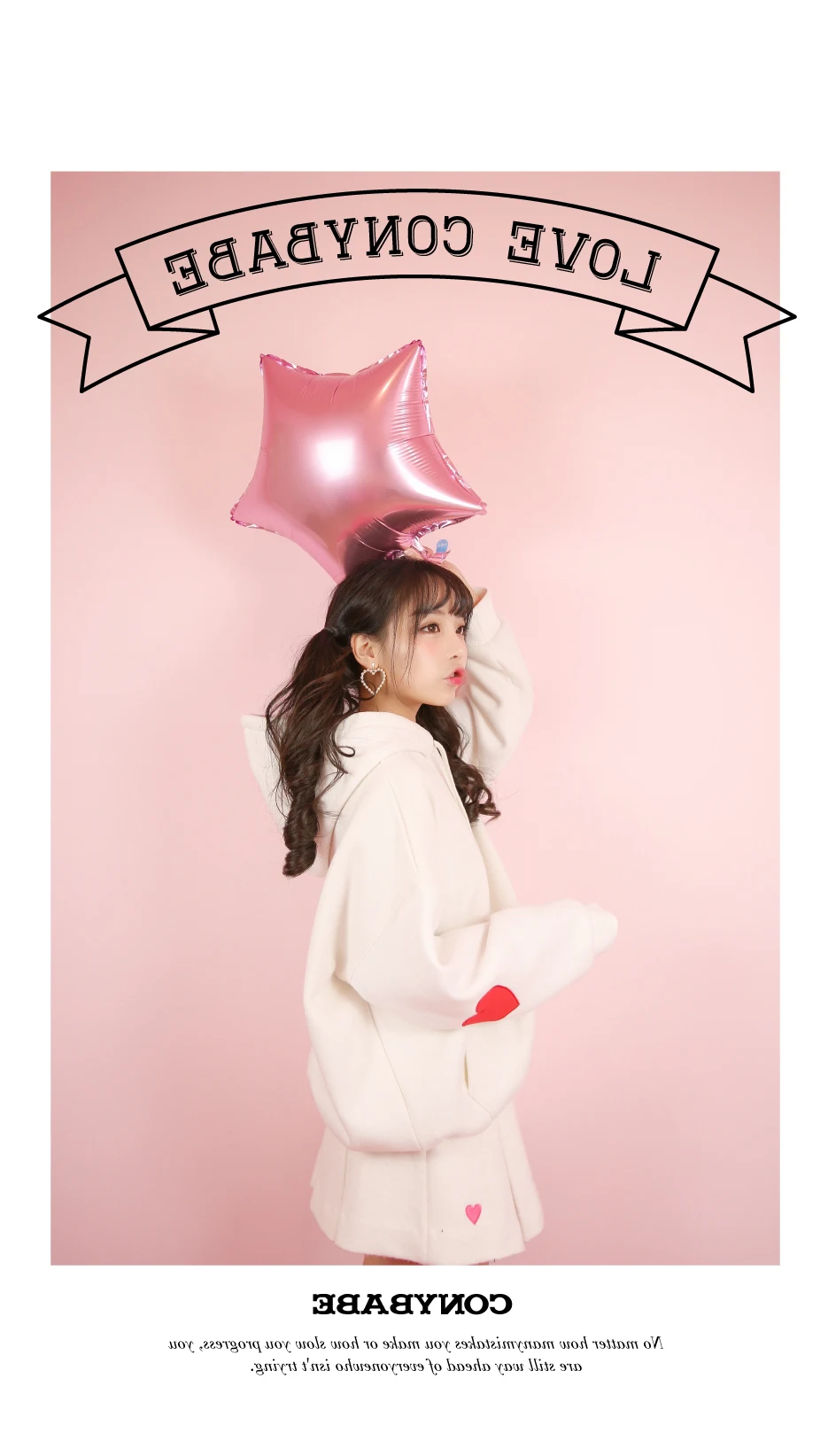 Японская уличная Kawaii Милая толстовка с капюшоном для женщин худи с вышивкой милые толстовки с длинными рукавами пуловеры Mujer