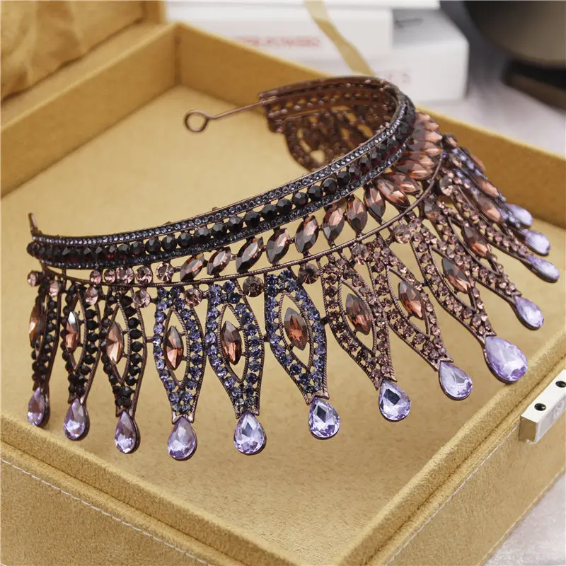 Новая великолепная искусственная Корона со стразами королевская королева