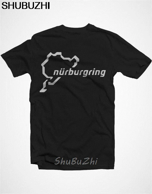 Nurburgring Nordschleife Логотип Женская футболка хлопковая хип хоп забавная мужские