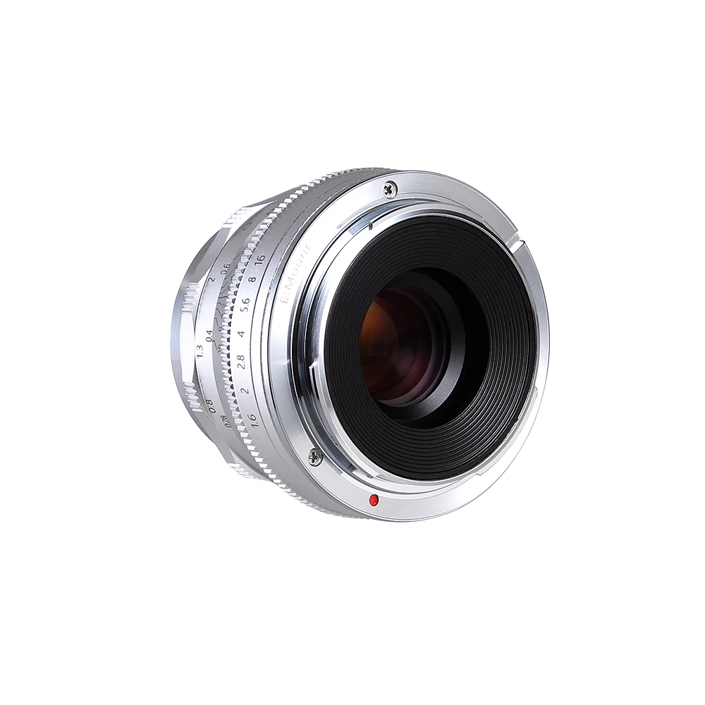 Объектив ручной фокусировки MF Prime 35 мм F/1 6 для Sony беззеркальное крепление E mount