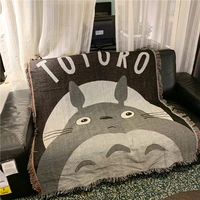 cartoon anime totoro blanket bedspread for kid fleece beds blanket thick quilt fashion tapestry sofa blankets leisure blankets
