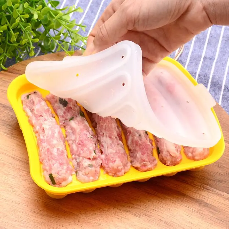

New Silicone Hot Dog Mould DIY Sausage Molds Hot Dog Cake Baking Tools Kitchen Supplies