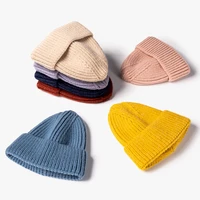 hats for women autumn winter soft faux rabbit fur knitting foldable keep warm unisex men cap female cover head cap beanie hats