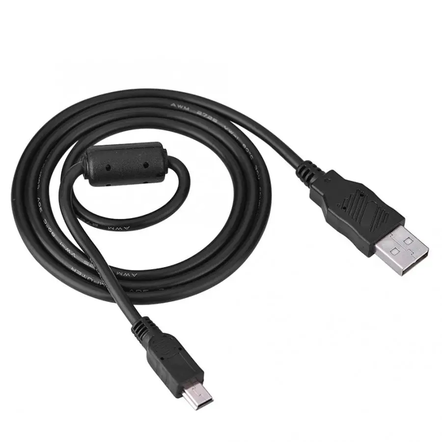 USB кабель для передачи данных длиной 1 0 м 2 на Mini B 5 контактный цифровой камеры Canon