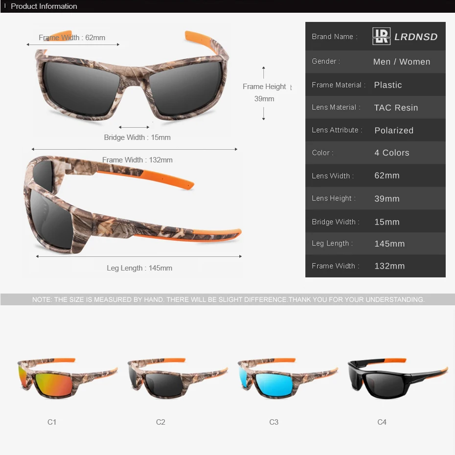 

Fashion Polarized Sunglasses Men Luxury Brand Shades Driving Sun Glasses Male Windproof Sand Goggles UV400