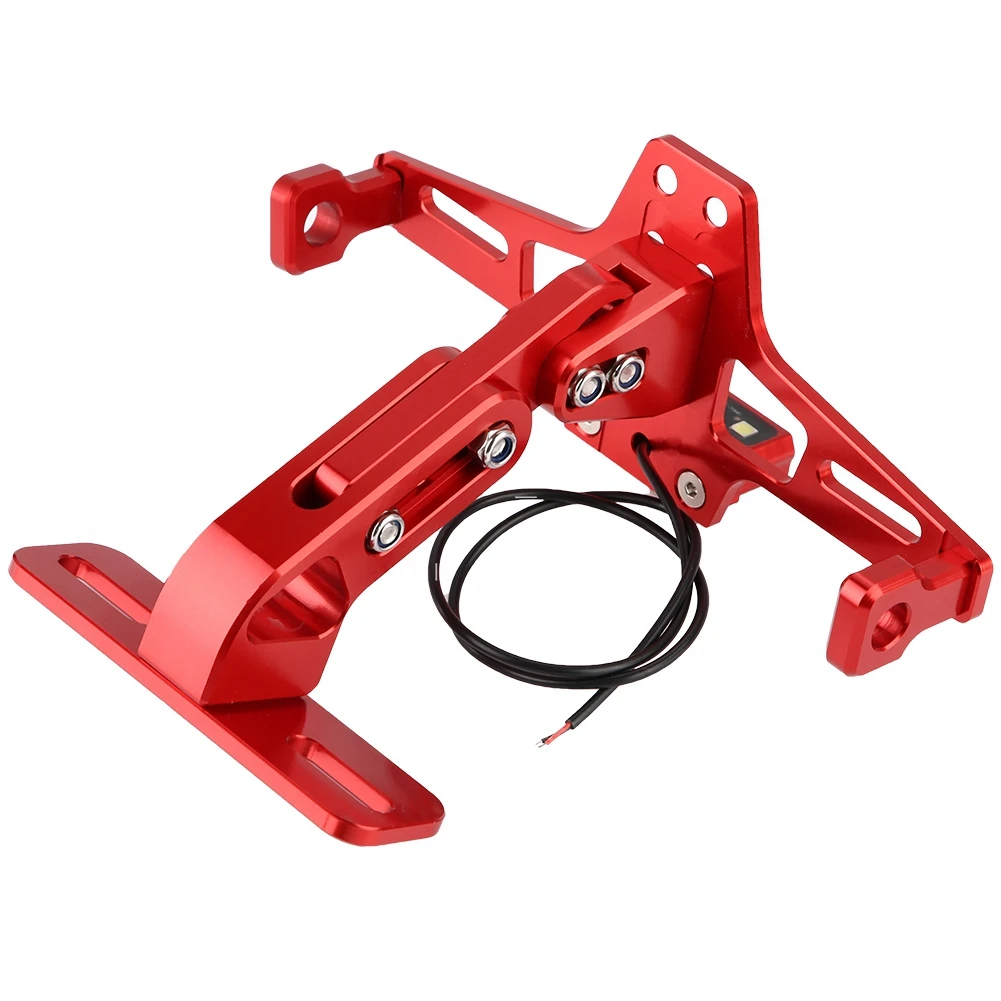 Универсальный алюминиевый кронштейн для крепления заднего номерного знака