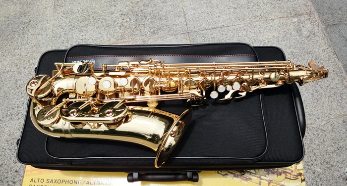 Профессиональный альт саксофон 380 сделано в Японии|Саксофон| |