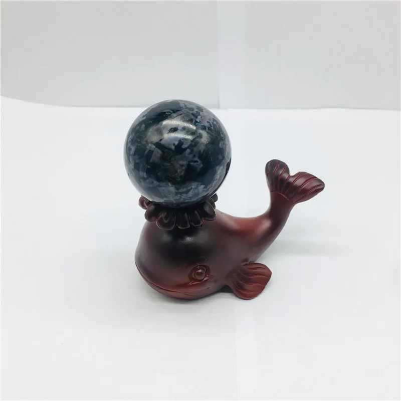 

natural crystal ball decoration stones figurines stand gifts home decor drop Shipping Christmas gift