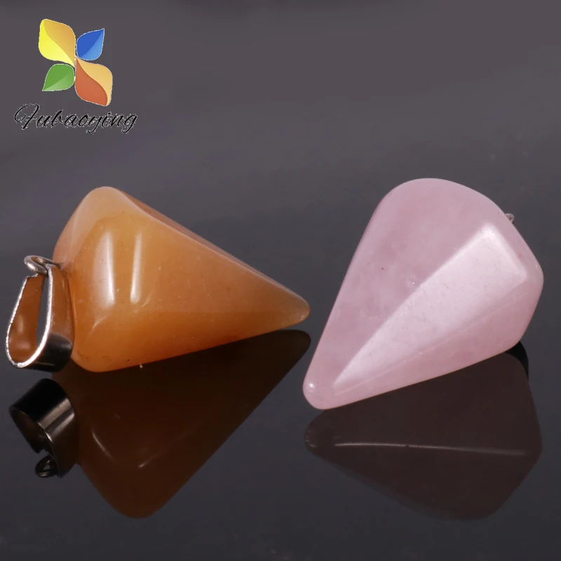 

Wholesale Supply Natural Stone Necklace g Mix Hexagonal Teardrop 24pcs 24mm Pendant Charms For Jewelry Making