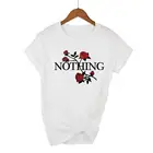 Женская футболка в стиле Харадзюку, с коротким рукавом