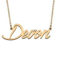 devon custom name necklace customized pendant choker personalized jewelry gift for women girls friend christmas present