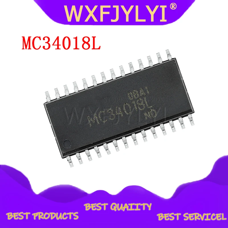 5 шт./лот MC34018L SOP28 MC34018 новый оригинальный Бесплатная доставка Быстрая |