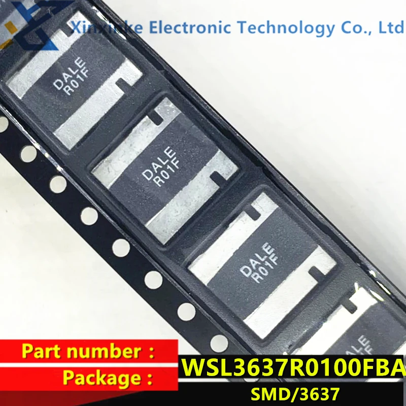 WSL3637R0100FBA R01F 0.01R 1% 3W 3637 DALE чувствительный резистор новый оригинальный подлинный