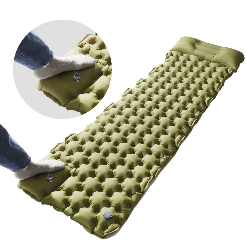 1 95 м/дюйма надувной Дорожный Коврик для отдыха на открытом воздухе походов