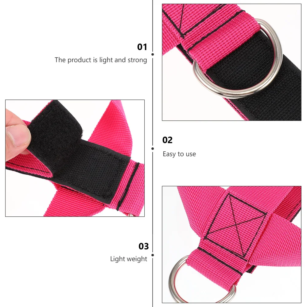 

1 Pair Ankle Fitness Shoe Straps Fitness Shoe Lace Bands Buckle Elastic Rope