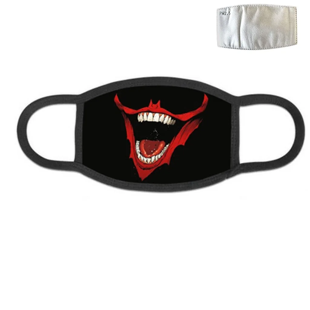 1 шт. маска для лица с фильтром унисекс модная Милая модель аниме Висячие уши Тип