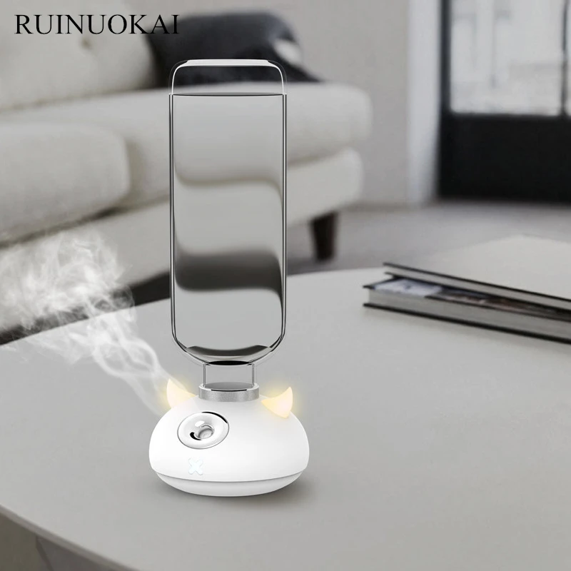 

Портативный увлажнитель воздуха, ультразвуковой распылитель, генератор тумана, перезаряжаемый, ароматерапия, увлажнитель, диффузор для до...