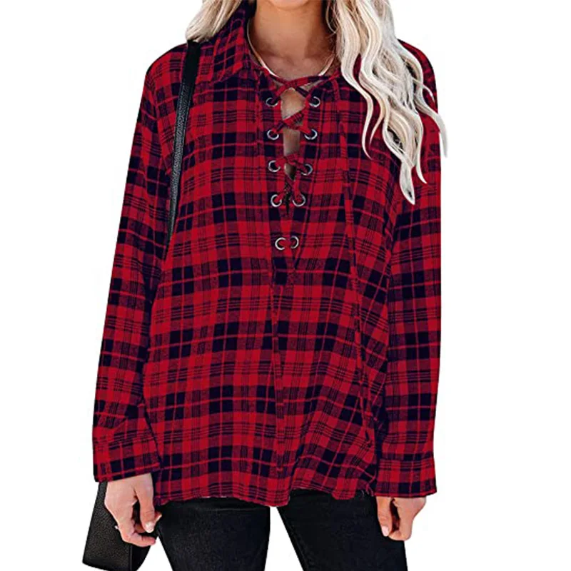 Новинка 2021 осенне-зимние блузки LAIWEIS в европейском и американском стиле женская