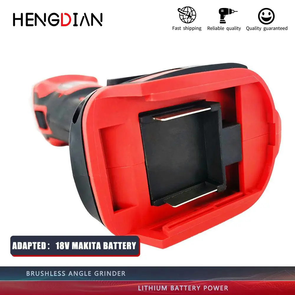 125 мм бесщеточная беспроводная ударная угловая шлифовальная машина