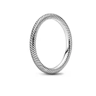 925 стерлингового серебра осенние Серебряные Цветная змеиная цепь узор кольцо для женщин бренд обручальные кольца Оригинальные кольца ювелирные изделия