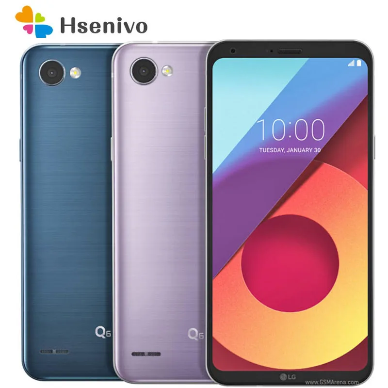 lg q6 refurbished original unlocked 4g mobile cell phone 5 5 inches 13mp 16gb gsm hspa lte 3000mah cheap phone free ship free global shipping