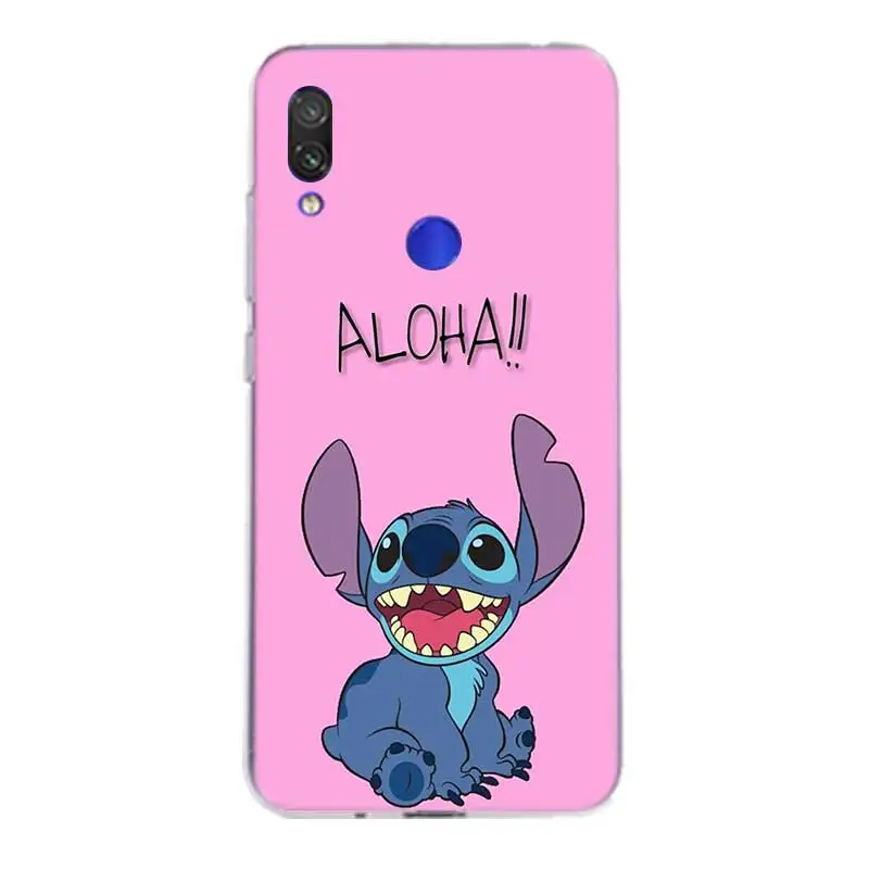 Чехол для телефона Disneys Stitch с мультипликационным принтом чехол Xiao mi 9TPro 9T 9 9SE 8 A3lite