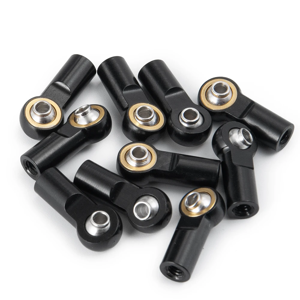 

1/10/20PCS M4 Metal Ball Head Holder Bend Rod End Ball Joint for RC Crawler SCX10 Tamiya Truck Accessories