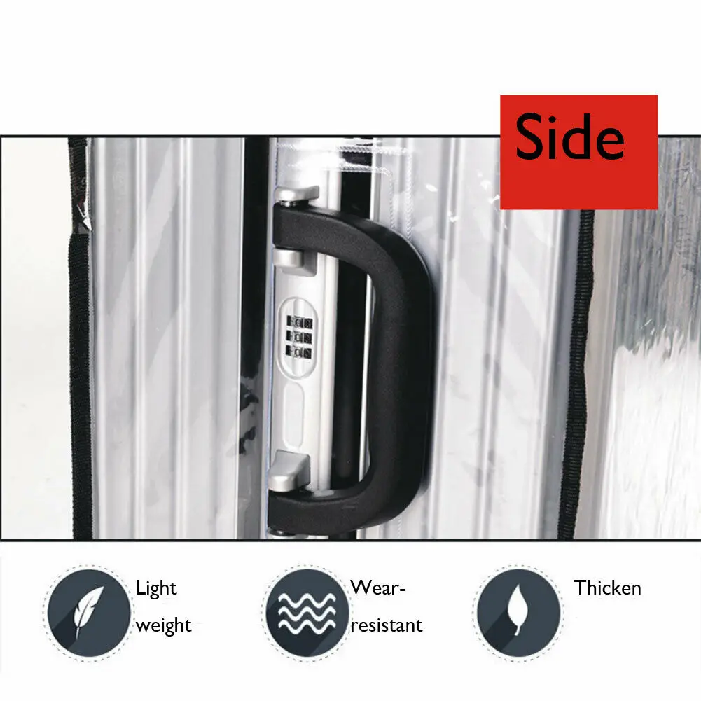 Универсальный Водонепроницаемый ПВХ чехол для чемодана защитный против царапин