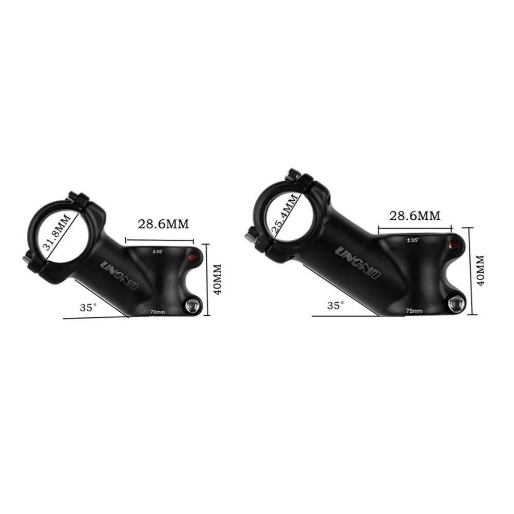 

Bicycle Stem 35 Degree 25.4/31.8MM Bike Handlebar Stem Riser For MTB Road Bike 35 Degree 28.6/31.8mm Mtb Stem Bicycle Stem