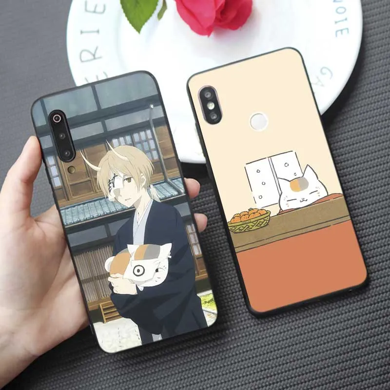 Мягкий силиконовый чехол для телефона xiaomi mi 9 pro 9t se 8 pocophone f1 x 3 Anime Natsume's Book Of Friends |