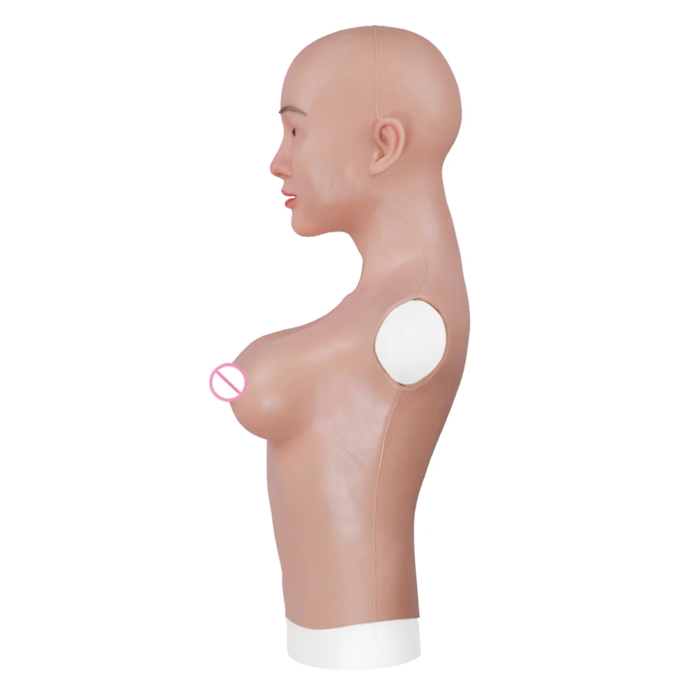 Силиконовая маска Реалистичная Женская Полная лицо с e cup Трансвестит поддельные