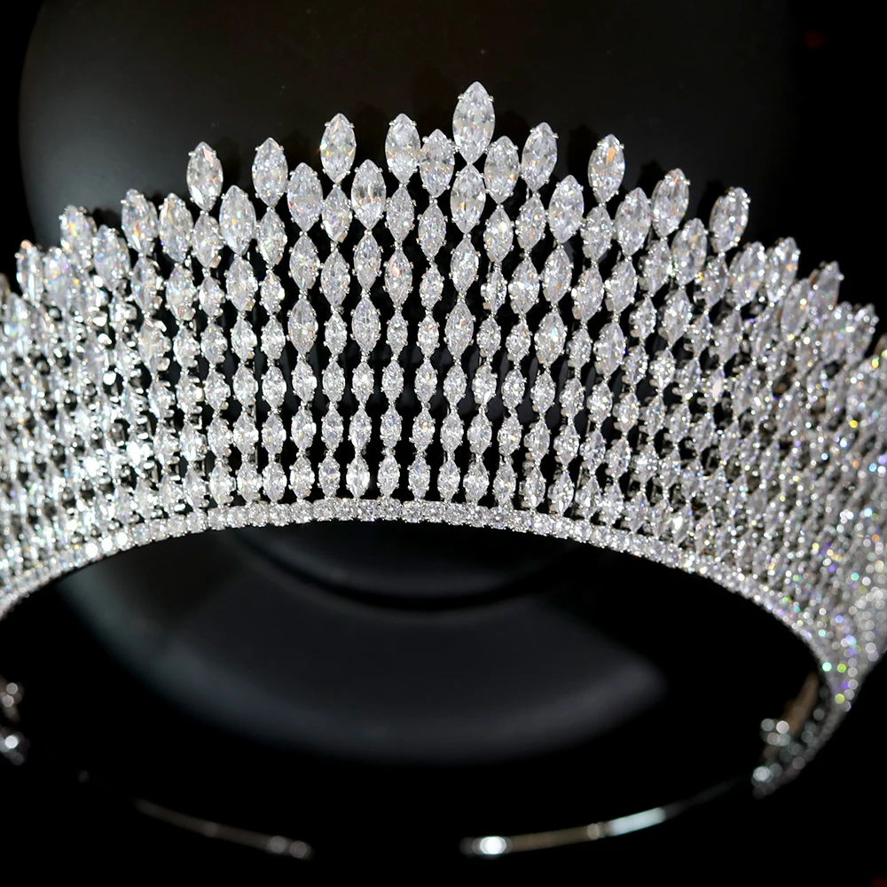 new shiny princess crown asnora retro european bridal headdress crystal queen crown selection hair band bridal hair accessories free global shipping