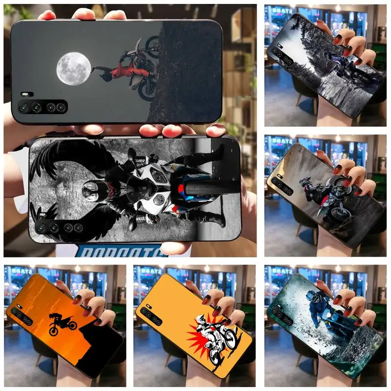Роскошный мотоциклетный спортивный чехол Moto Cross для телефона Huawei Nova 6se 7 7pro 7se honor 7A