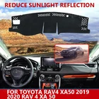 Автомобильный Стайлинг, замшевый коврик для приборной панели, пользовательский чехол, коврик для приборной панели, коврик для Toyota Rav4 XA50 2019 2020 RAV 4 XA 50