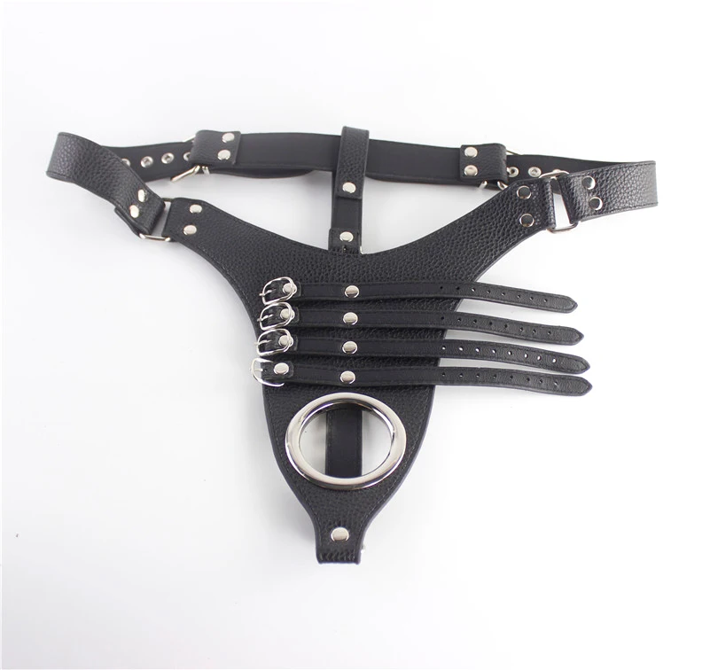 Мужской ремень верности на пенис кольца манжеты кожаные ремни для пениса