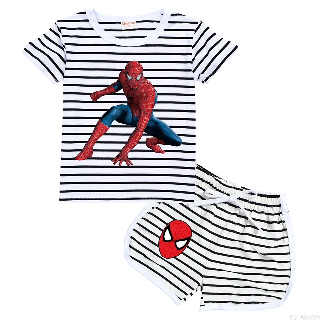 Disney комплект одежды для детей летние футболки мальчиков футболка с изображением