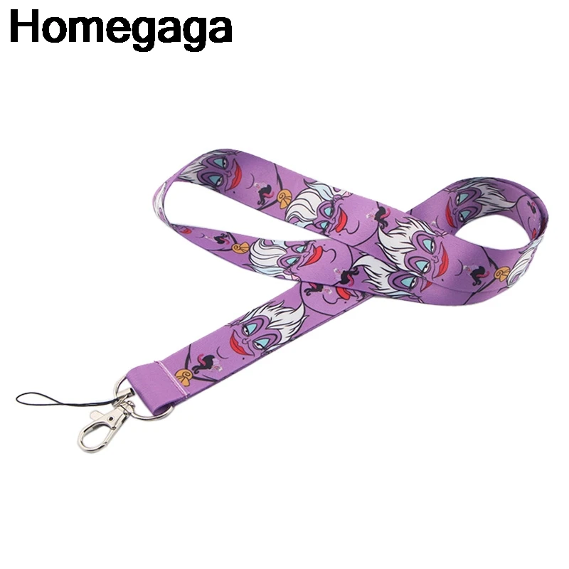 Homegaga Ursula Lanyards ремешок на шею ткань id бейдж держатели для телефонов ожерелье аксессуар для брелок для ключей держатели тесьма ленты D2361