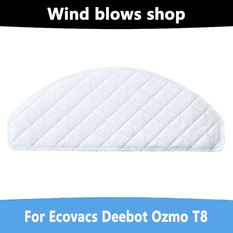 

Ecovacs-Trapos desechables para aspiradora Deebot Ozmo T8, paÃ±os para fregar, almohadillas de repuesto, 30/40/60/80 Uds.