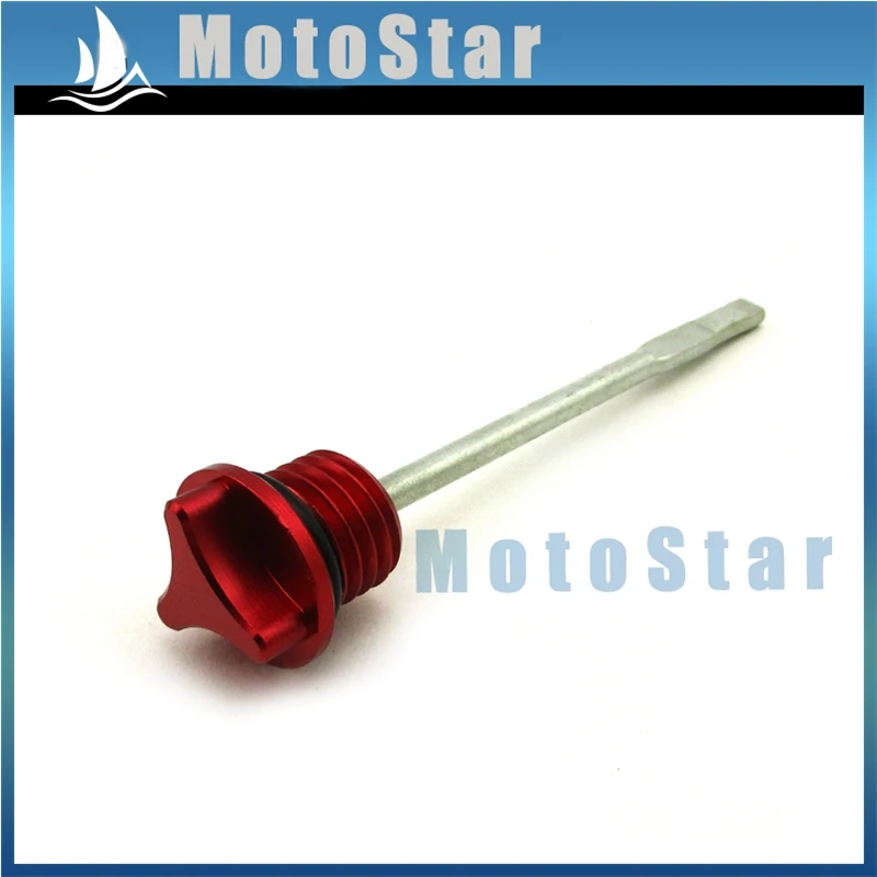 Алюминиевый красный масляный дозатор CNC для Lifan YX 125cc 140cc 150cc 200cc 250cc YCF IMR SSR Thumpstar DHZ