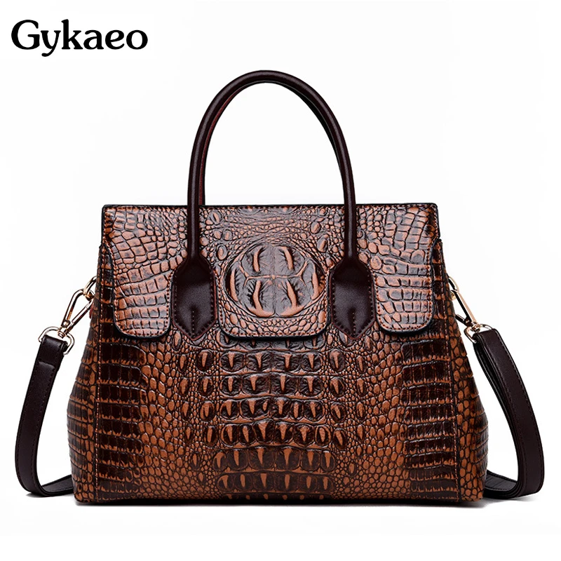

Luxury Handbags Women Bags Designer Large Capacity Shopping Tote Bag Ladies Leather Fashion Crocodile Messenger Shoulder Bags
