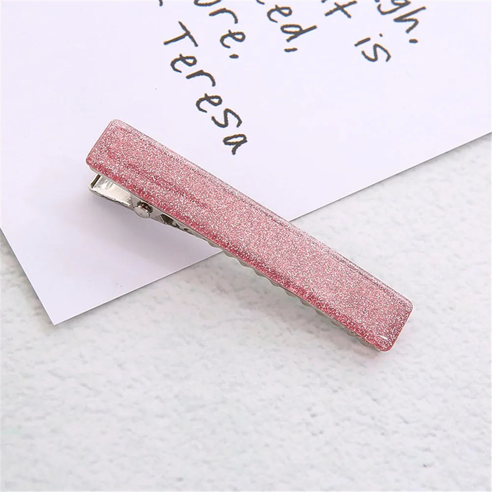pink Новые модные женские заколки для волос из ацетата заколка в виде геометрических фигур заколки для волос аксессуары для укладки волос - Цвет: pink